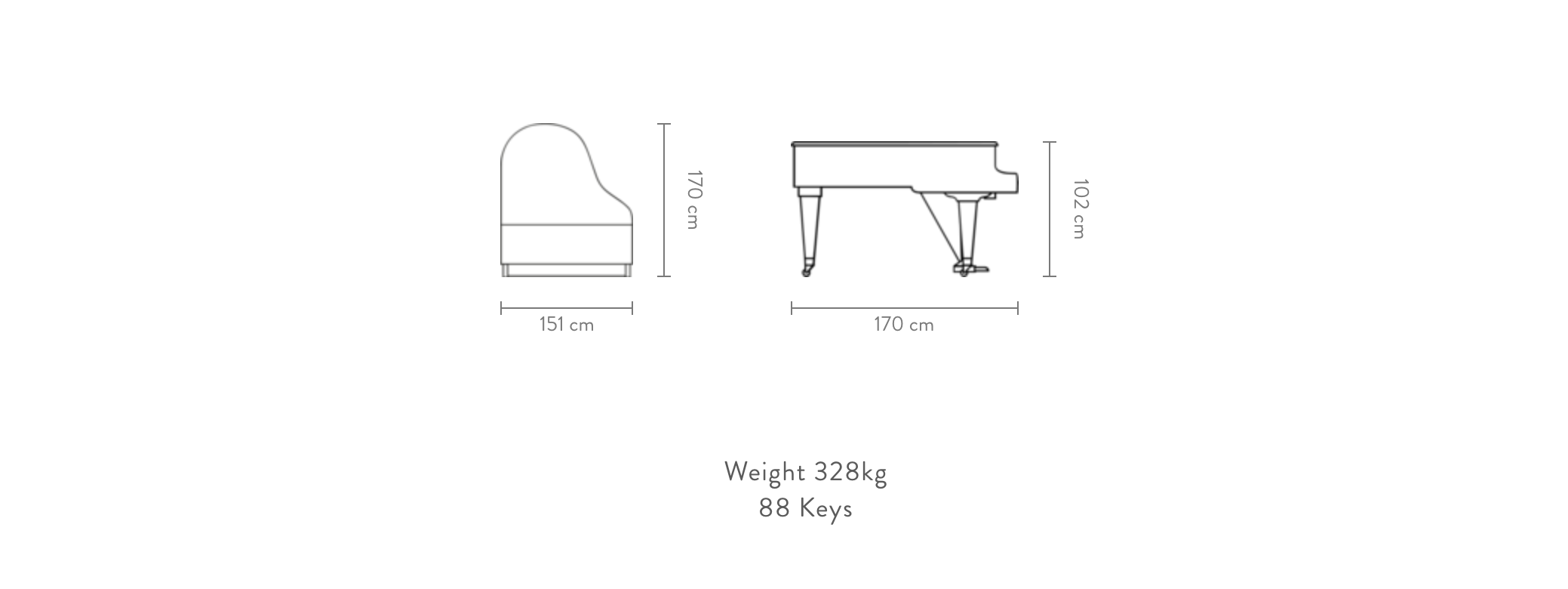Bösendorfer Grand Piano 170VC - Image 1 - View 1