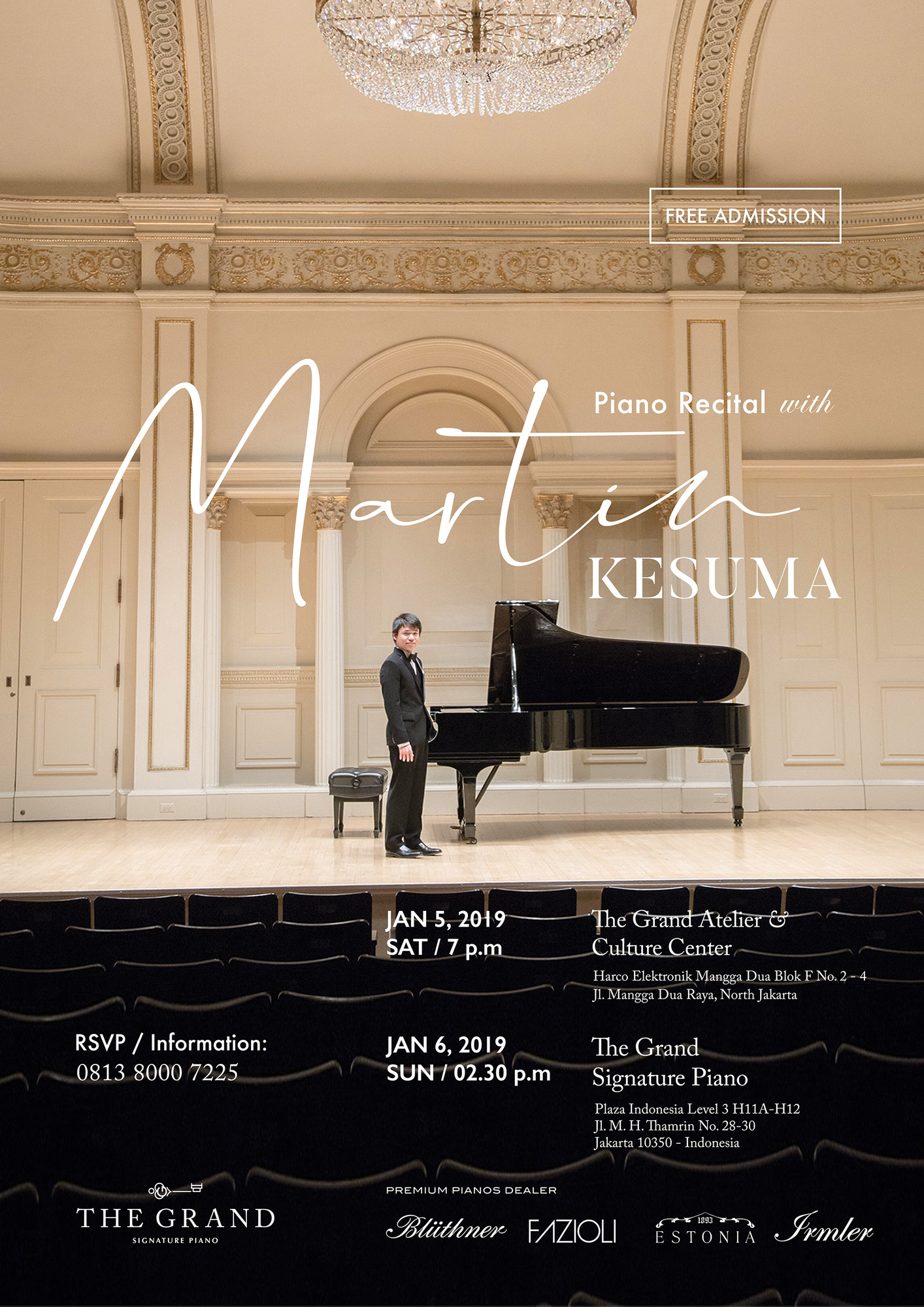 PIANO RECITAL BY MARTIN KESUMA
